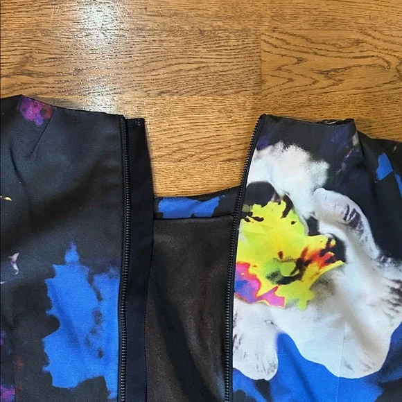 Milly Multicolor Abstract Print Dress - Picture 5 of 8